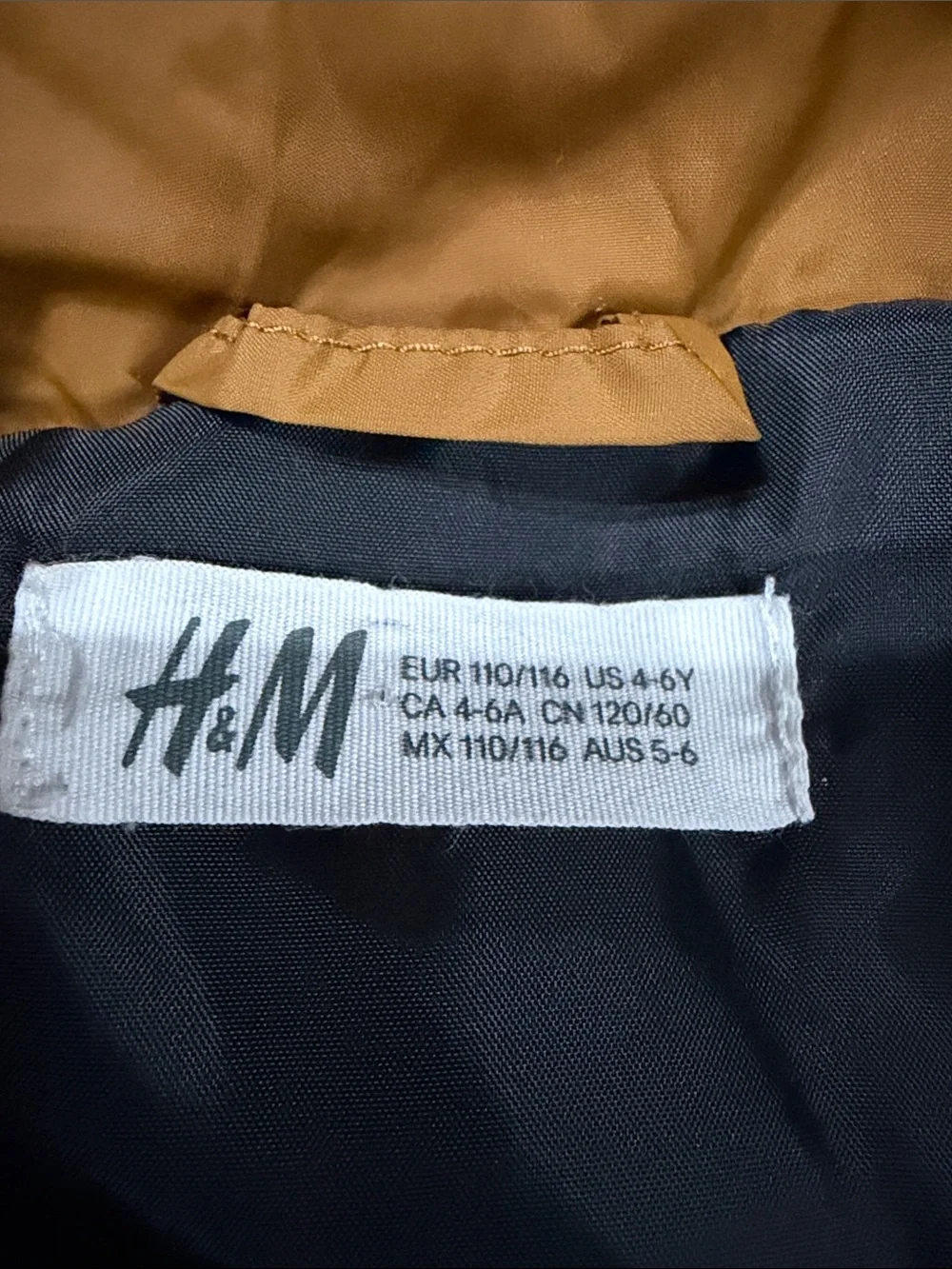 H&M Kids Puffer Vest - Brown
